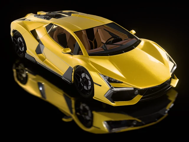 Otomotiv için interaktif 3D araba